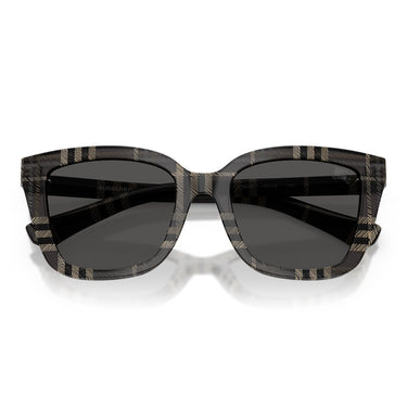 Burberry Occhiali da Sole BE4487 419987 Check Grey Grigio Scuro Donna 5