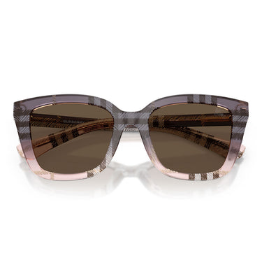 Burberry Occhiali da Sole BE4487 422073 Check Gradient Rose/Marrone Donna 5