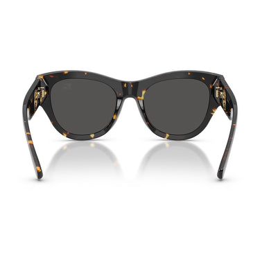 Burberry Occhiali da Sole BE4491 410687 Marrone Giallo Grigio Scuro Donna 4