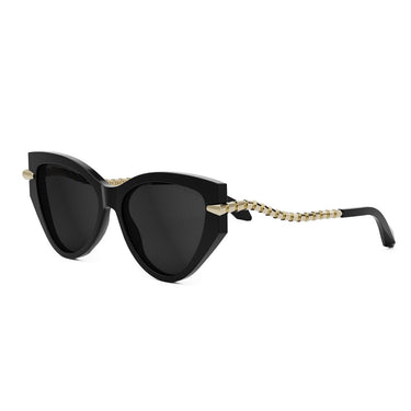 Bvlgari Occhiali da Sole BV40001I 01A Nero/Grigio Sfumato Donna 2