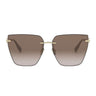 Bvlgari Sunglasses BV40012U 33F Gold/Brown Gradient Women