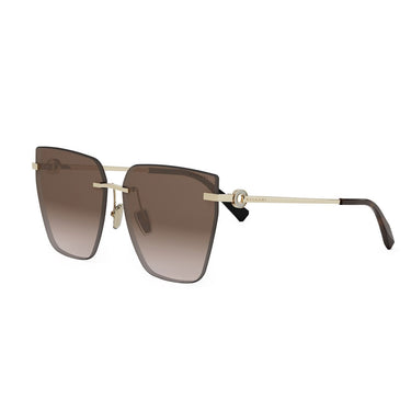 Bvlgari Sunglasses BV40012U 33F Gold/Brown Gradient Women 2