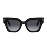 Bvlgari Sunglasses BV40013I 01B B.Zero1 Black/Smoky Gray Gradient Women
