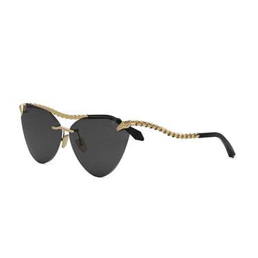 Bvlgari Sunglasses BV40024U 32F Serpenti Viper Gold/Grey Women 1