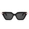 Bvlgari Sunglasses BV40031I 01A Serpenti Black/Smoky Gray Women