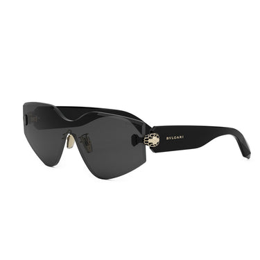 Bvlgari Sunglasses BV40034U 01A Serpenti Black/Grey Women 2