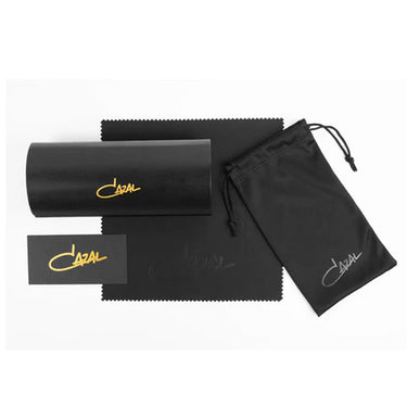 Cazal Occhiali da Sole Cazal 6004 3 002 Nero Opaco Argento Grigio Sfumato Unisex 4