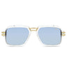 Cazal Occhiali da Sole Cazal 6004 3 015 Bianco Trasparente Azzurro Sfumato Unisex