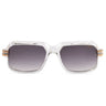Cazal Occhiali da Sole Cazal 6037 3 004 Cristallo Trasparente Grigio Sfumato Unisex 