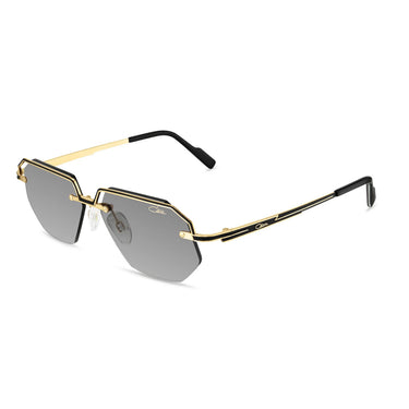 Cazal Occhiali da Sole Cazal 7117 3 001 Oro Grigio Sfumato Unisex  2