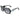 Cazal Occhiali da Sole Cazal 858 001 Nero Grigio Sfumato Unisex 2