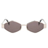 Celine Metal Triomphe Oro Geometrico Occhiali da Sole