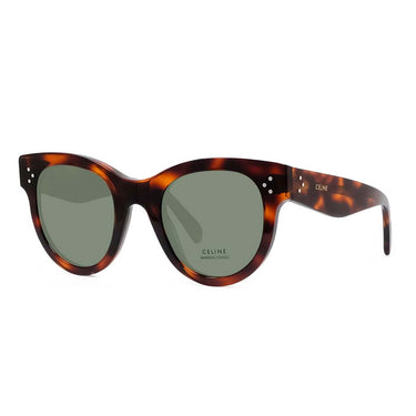 Celine Sunglasses CL40003I 56A Havana/Green Women 1