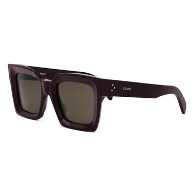 Celine Sunglasses CL40130I 69E Bordeaux-Brown Unisex 2