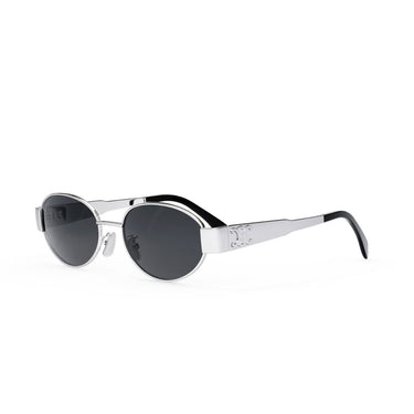 Celine Sunglasses CL40235U 16A Silver/Dark Gray Unisex 2