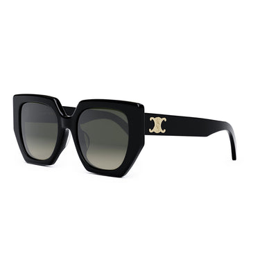 Celine Sunglasses CL40239F 01F Black/Brown Women 2