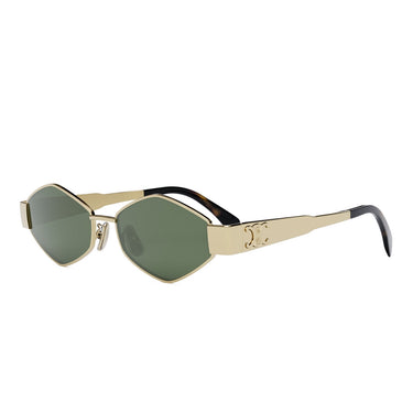 Celine Sunglasses CL40254U 30N Triomphe Gold-Dark Gray Unisex 1