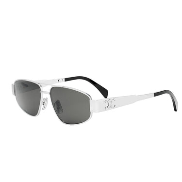 Celine Sunglasses CL40281U 16A Silver/Grey Unisex 2