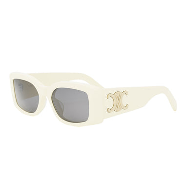 Celine Sunglasses CL40282U 25A Triomphe Ivory/Grey Women 2