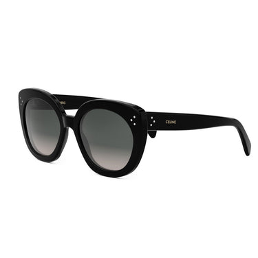 Celine Occhiali da Sole CL40295I 01F Nero/Marrone Sfumato Donna 2