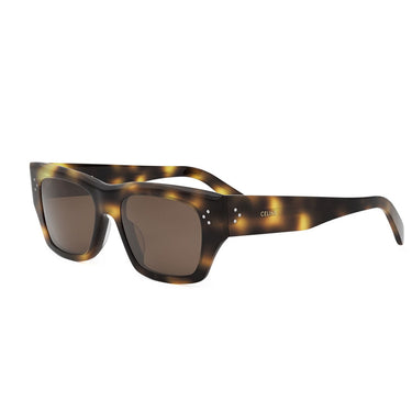 Celine Occhiali da Sole CL40297U 53E Havana/Marrone Unisex 2