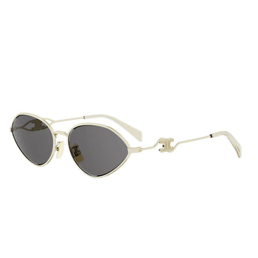 Celine Wired Oro Ovale Occhiali da Sole