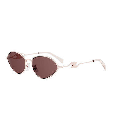 Celine Wired Gold Oval Sonnenbrille