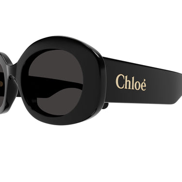 Chloé Occhiali da Sole CH0258S 001 Nero Grigio Donna 3