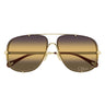 Chloé Occhiali da Sole CH0348S 004 Oro Giallo Donna 