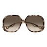 Chloé Occhiali da Sole CH0404S 003 Oro/Marrone Sfumato Donna