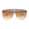 Chloé Occhiali da Sole CH0416S 006 Viola Trasparente Arancione Sfumato Donna