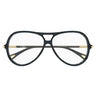 Chloé Occhiali da Vista CH0398O 001 Nero/Trasparente Donna