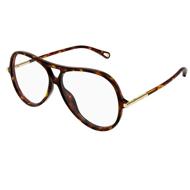 Chloé Occhiali da Vista CH0398O 002 Marrone/Trasparente Donna