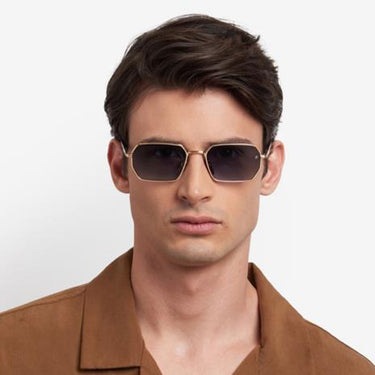 David Beckham Gafas de Sol DB 1174/S RHL1V Nero/Azul Espejo Hombre