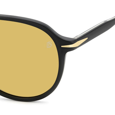 David Beckham Occhiali da Sole DB 1200/S 003HO Nero/Giallo Uomo 3