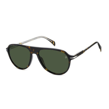 David Beckham Occhiali da Sole DB 1200 S 086O7 Marrone Verde Uomo 2