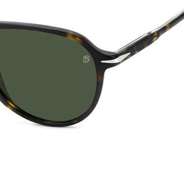 David Beckham Occhiali da Sole DB 1200 S 086O7 Marrone Verde Uomo 4