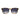 David Beckham Occhiali da Sole DB 1221 S EX408 Marrone Corno Blu Sfumato Uomo
