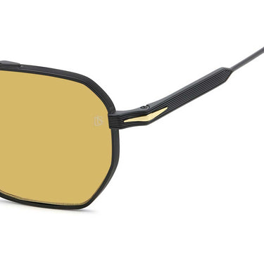 David Beckham Occhiali da Sole DB 1229/S I46J9 Nero/Giallo Uomo 5