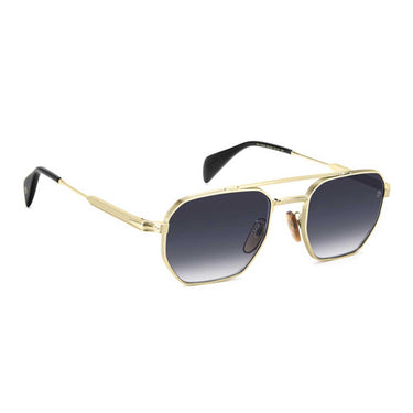 David Beckham Occhiali da Sole DB 1229 S RHL84 Oro Blu Sfumato Uomo 3