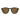 David Beckham Occhiali da Vista DB 1018 C 05KSP Nero Marrone Trasparente con Clip Polarizzata Uomo 