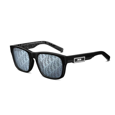 Dior Occhiali da Sole DIOR B23 S1I 10B8 Nero/Blu Specchiato Unisex 2