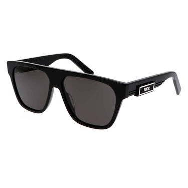 Dior Occhiali da Sole DIOR B23 S3I 10A0 Nero/Grigio Unisex 2