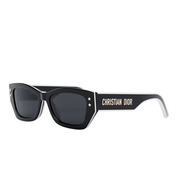 Dior Occhiali da Sole DIORPACIFIC S2U 10A0 Nero/Grigio Donna 2