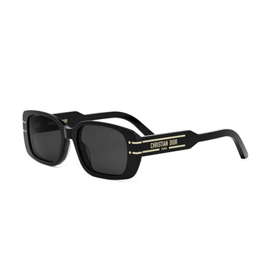 Dior Occhiali da Sole DIORSIGNATURE S12I 10A0 Nero/Grigio Donna 2