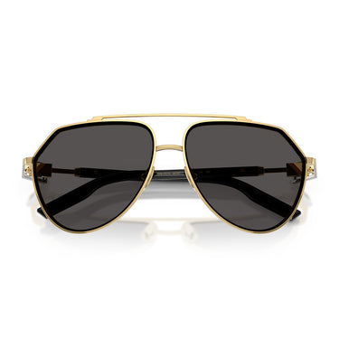 Dolce & Gabbana Occhiali da Sole DG2315 02 87 Oro Grigio Scuro Uomo 5