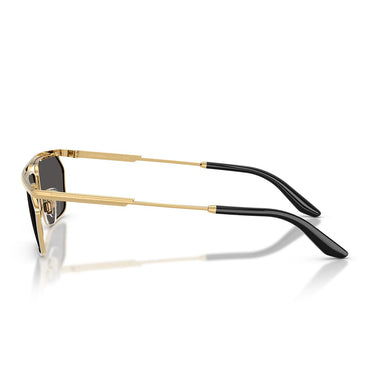 Dolce & Gabbana Occhiali da Sole DG2327 131387 Oro Argento/Grigio Scuro Uomo 2