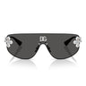 Dolce & Gabbana Occhiali da Sole DG2333B 05/87 Argento/Grigio Scuro Donna