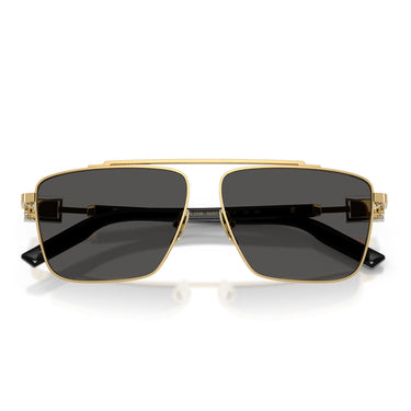 Dolce & Gabbana Occhiali da Sole DG2336 02/87 Oro/Grigio Scuro Uomo
