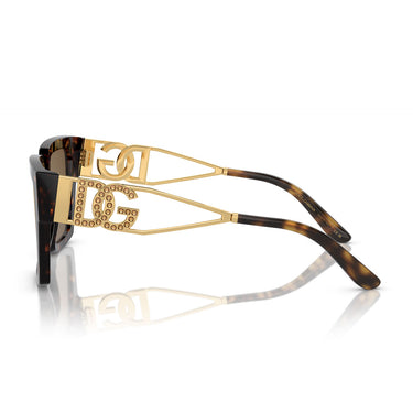 Dolce & Gabbana Occhiali da Sole DG4446B 502/73 Havana/Marrone Donna 3